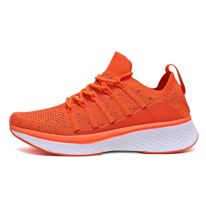 Men's Mi 2 Second-Generation Fishbone Mesh Soft-Soled, Slip-Resistant Knitted Casual All-Match Athletic Shoes.