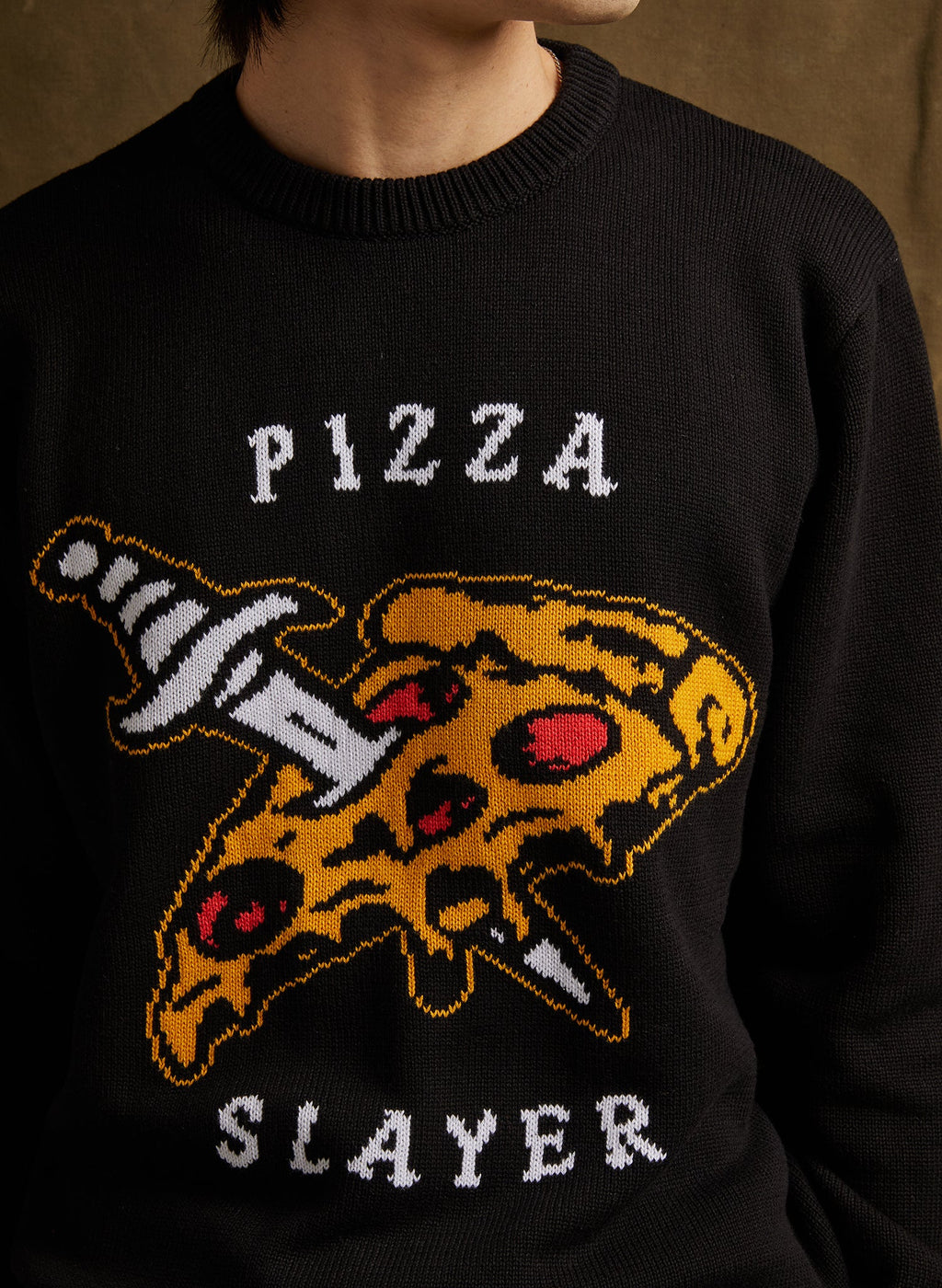 Pizza Slayer Sweater